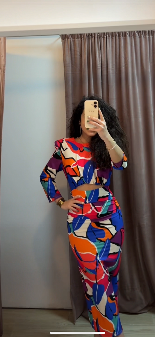 Vestido estampado