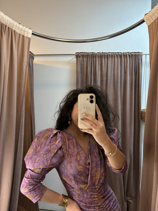 Vestido malva