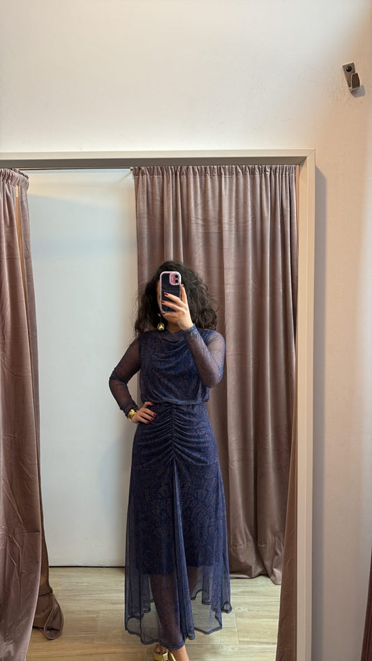 Vestido drapeado