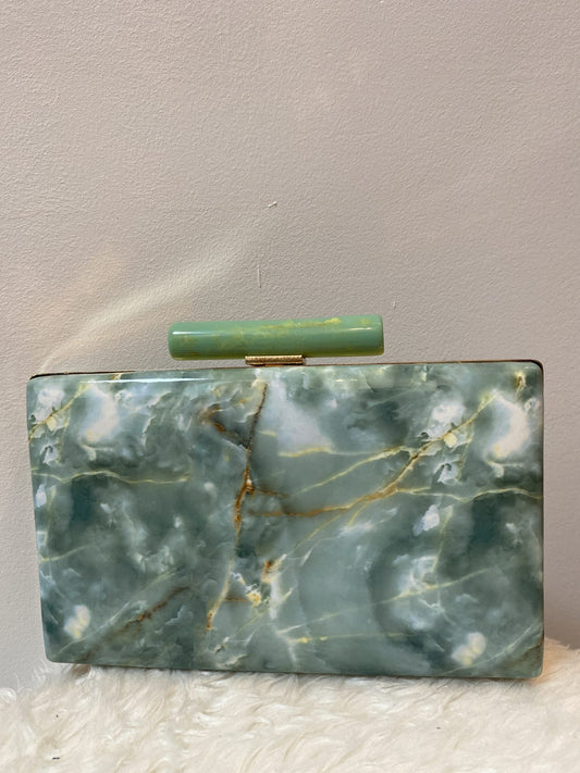 Clutch verde agua